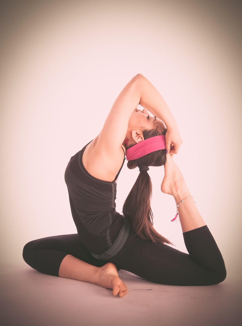 Yoga Vinyasa Flow Pose